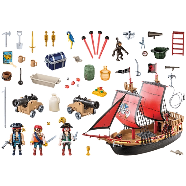 70411 Playmobil Piratskip med hodeskaller (Bilde 8 av 8)