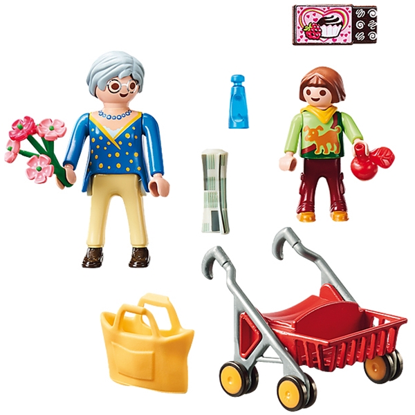 70194 Playmobil Mormor med Rullator (Bilde 3 av 3)