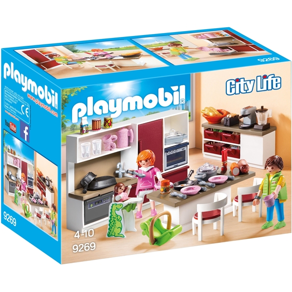 9269 Playmobil Stort kjøkken for hele familien (Bilde 1 av 6)