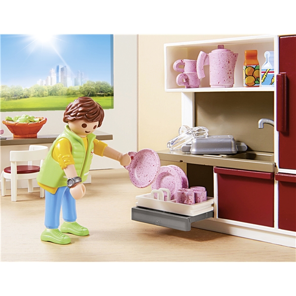 9269 Playmobil Stort kjøkken for hele familien (Bilde 4 av 6)