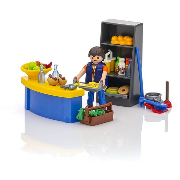 9457 Playmobil Vaktmester med Bås (Bilde 3 av 5)