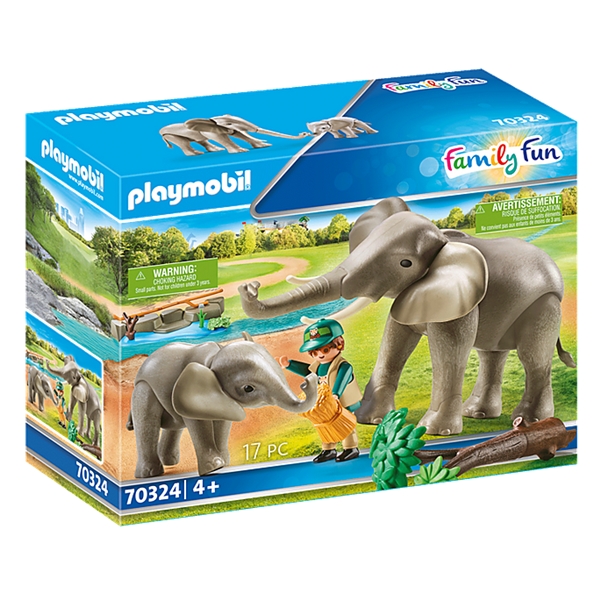 70324 Playmobil Elefantinhengning (Bilde 1 av 3)