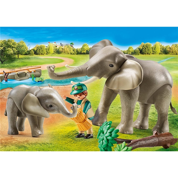 70324 Playmobil Elefantinhengning (Bilde 3 av 3)