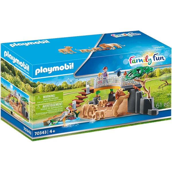 70343 Playmobil Løve i innhengning (Bilde 1 av 3)