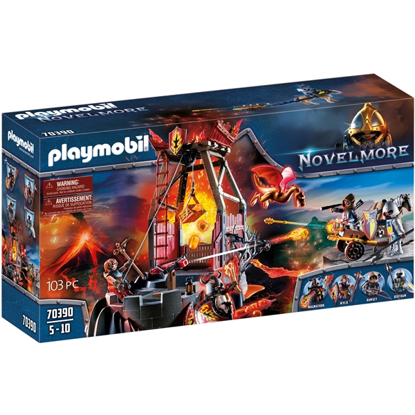 70390 Playmobil Burnham Raiders Lavagruve (Bilde 1 av 9)