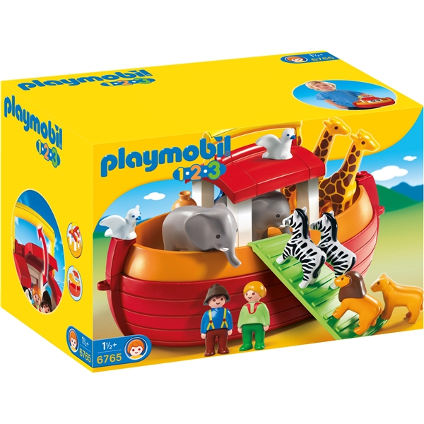 6765 Playmobil 1.2.3 Min bærbare Noahs Ark (Bilde 1 av 6)