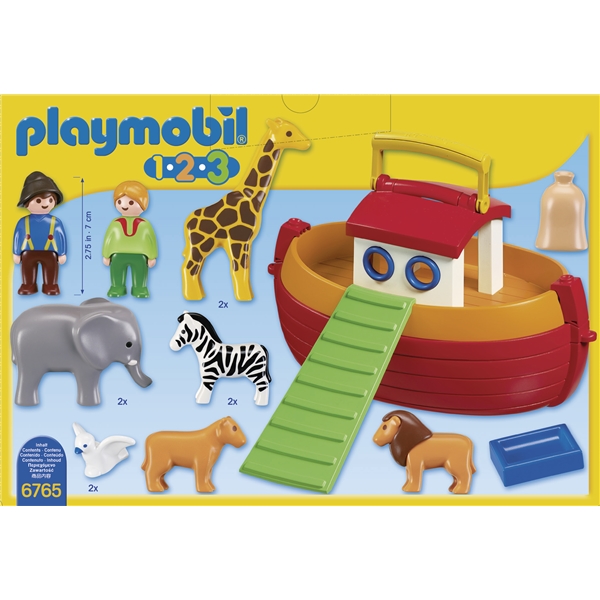 6765 Playmobil 1.2.3 Min bærbare Noahs Ark (Bilde 2 av 6)