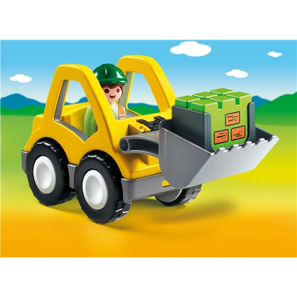 6775 Playmobil 1.2.3 Hjullaster (Bilde 2 av 2)