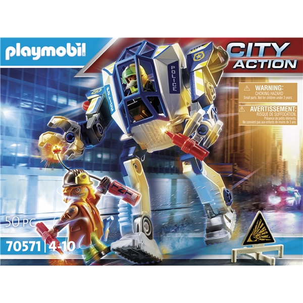 70571 Playmobil City Politirobot Spesialstyrke (Bilde 4 av 4)