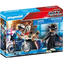 70573 Playmobil City Poliscykel Jakten Vesketyven