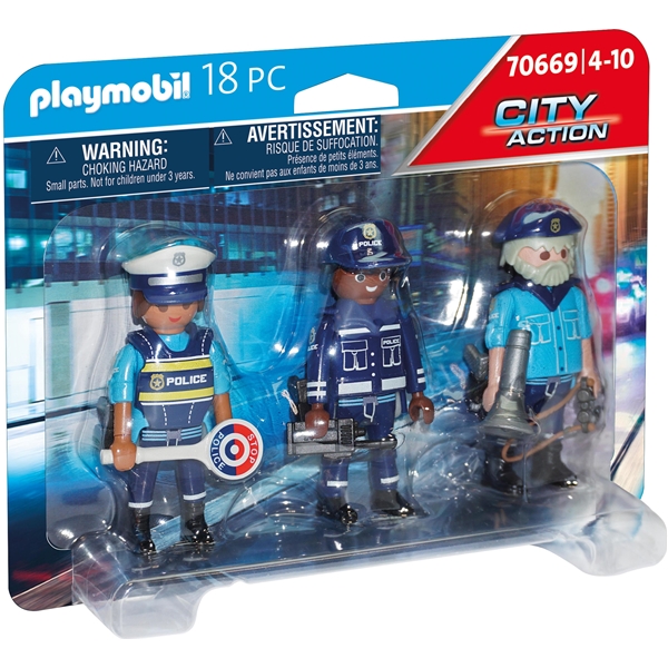 70669 Playmobil City Action Figursett Politi (Bilde 1 av 4)