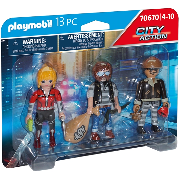 70670 Playmobil City Action Figursett Tyver (Bilde 1 av 4)