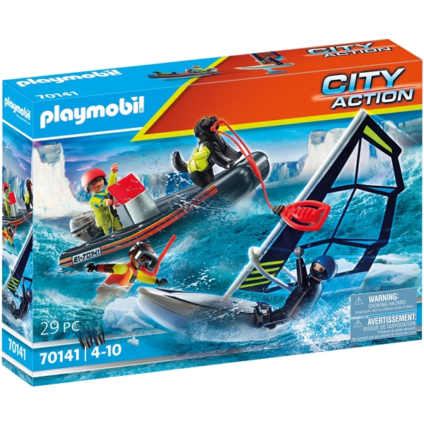 70141 Playmobil City Havsnød: Polarredder Båt (Bilde 1 av 8)