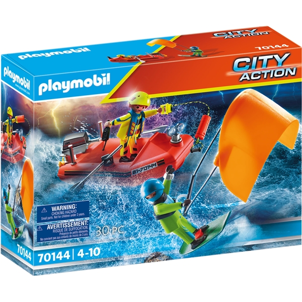 70144 Playmobil City Action Havsnød kitesurfer (Bilde 1 av 5)