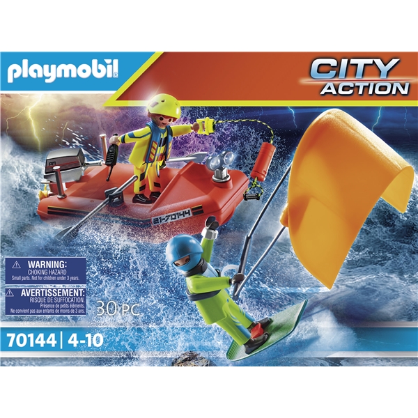 70144 Playmobil City Action Havsnød kitesurfer (Bilde 5 av 5)