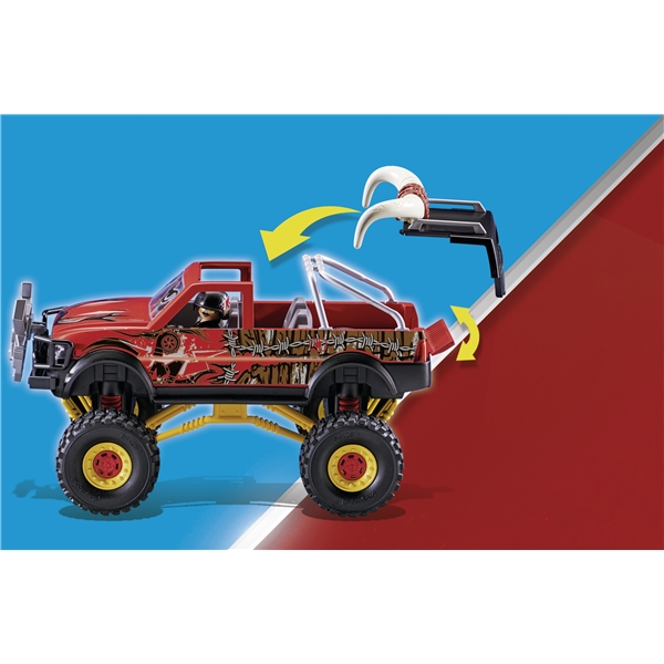 70549 Playmobil Stunt Show monstertruck med Horn (Bilde 2 av 6)