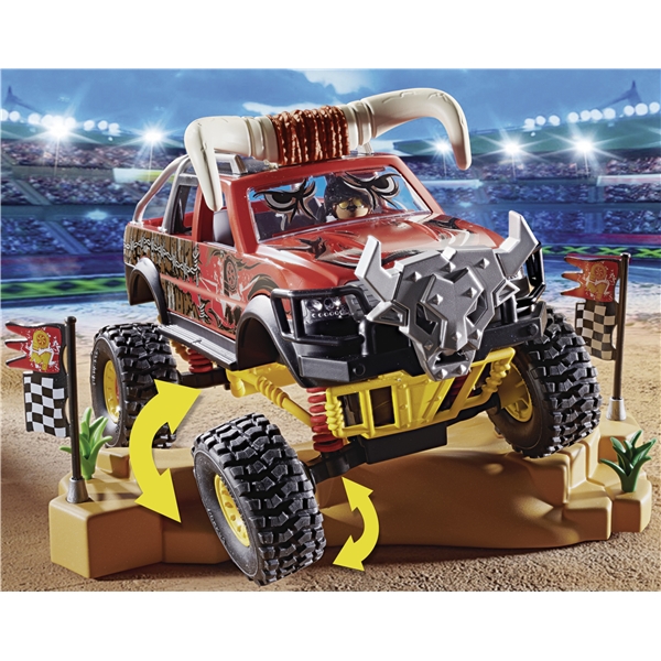 70549 Playmobil Stunt Show monstertruck med Horn (Bilde 5 av 6)