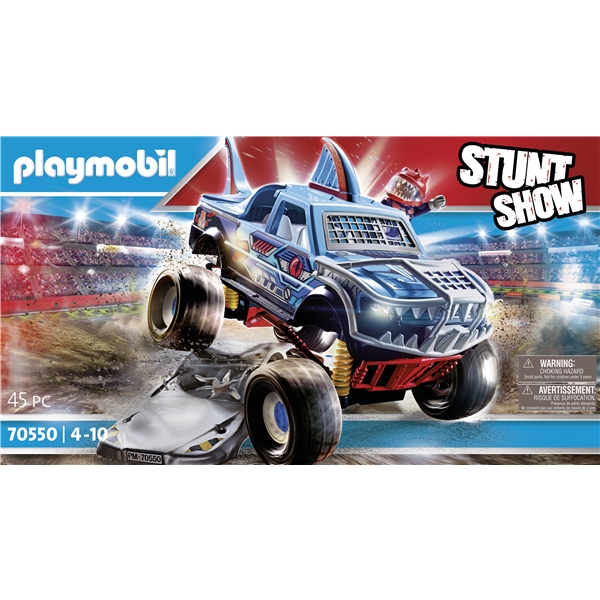 70550 Playmobil Stunt Show Monstertruck Hai (Bilde 7 av 7)