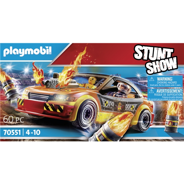 70551 Playmobil Stunt Show Crashcar (Bilde 6 av 6)