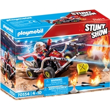 70554 Playmobil Stunt Show Brannbilskart