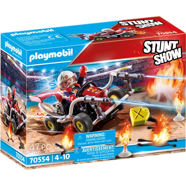 70554 Playmobil Stunt Show Brannbilskart (Bilde 1 av 5)