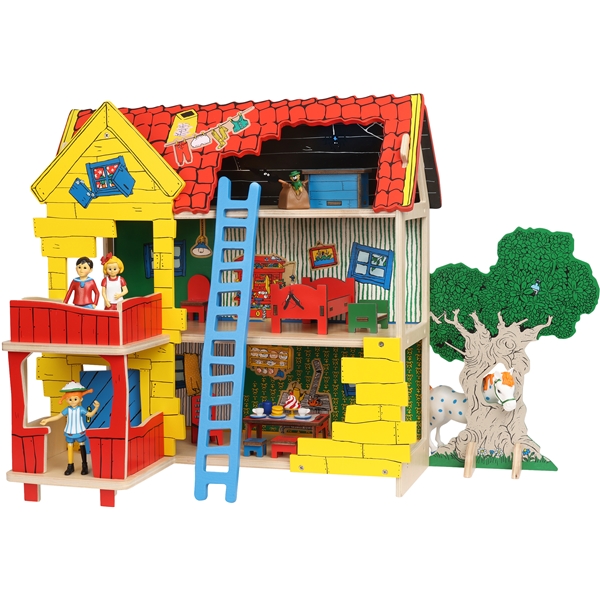 Pippi Langstrømpe Dukkehus Villa Villekulla (Bilde 1 av 5)