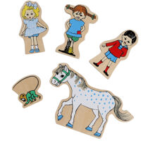 Pippi-figurer Tre