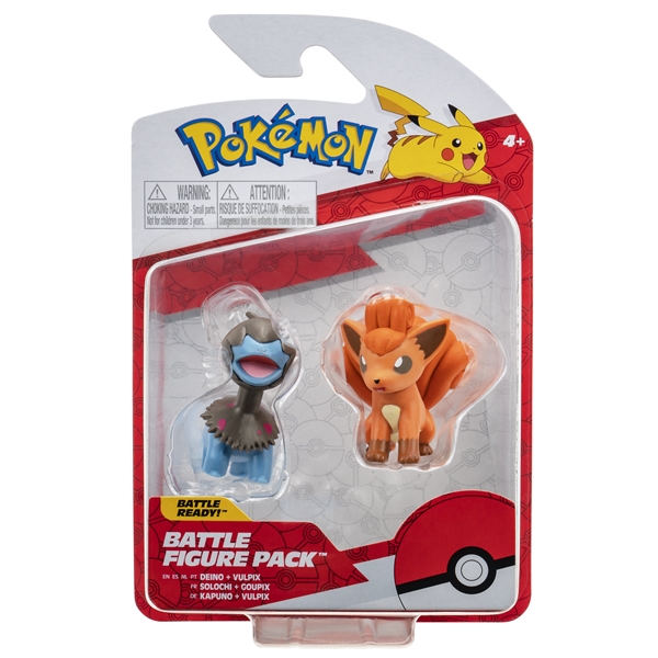 Pokémon Battle Figure (Vulpix & Deino) (Bilde 1 av 5)