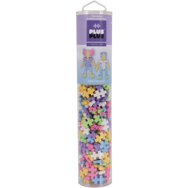 Plus Plus Pastel Mix Tube 240 Deler