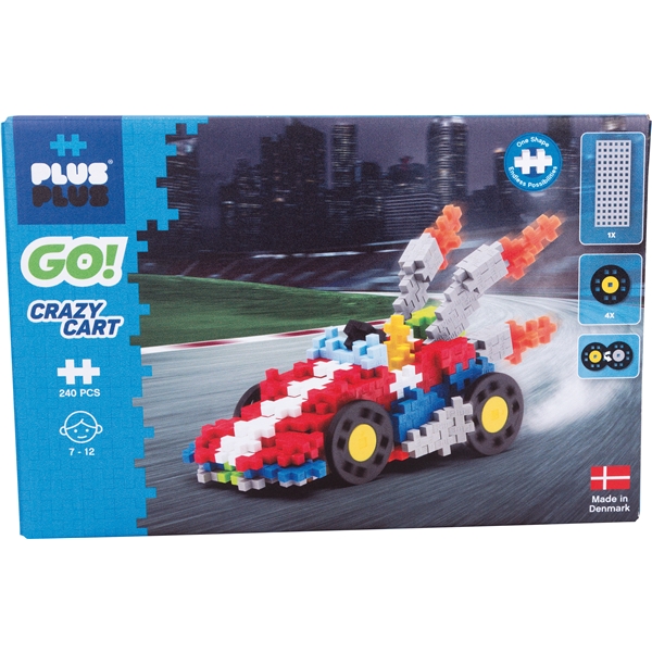 Plus-Plus Go! Crazy Cart (Bilde 1 av 5)