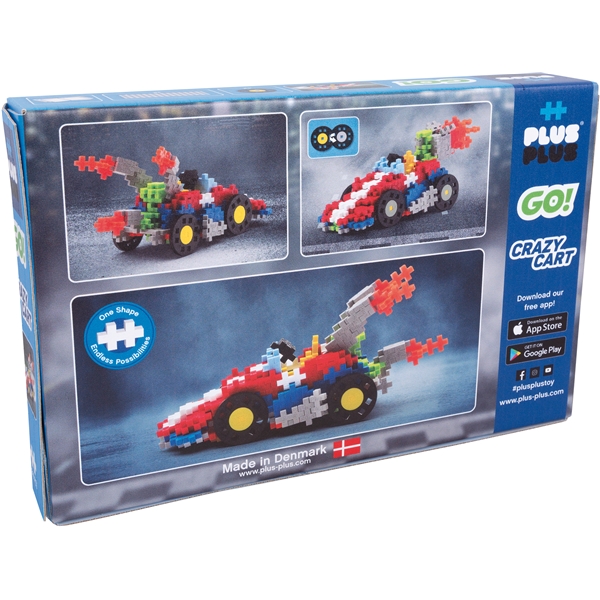 Plus-Plus Go! Crazy Cart (Bilde 2 av 5)