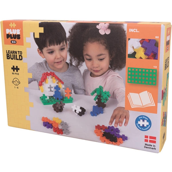 Plus-Plus BIG Learn to Build 60 Deler (Bilde 1 av 4)