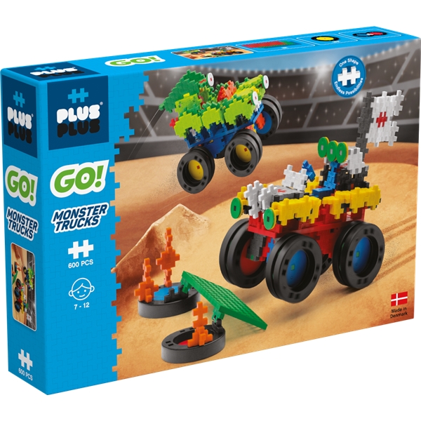 Plus-Plus Go! Monster Truck Set (Bilde 1 av 5)