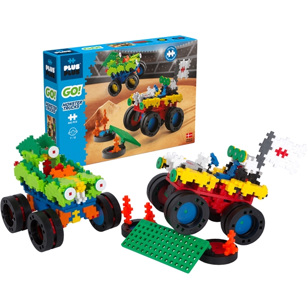 Plus-Plus Go! Monster Truck Set (Bilde 2 av 5)