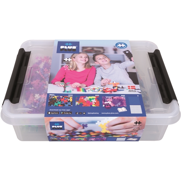 Plus-Plus Storage Box Mix 2400 Deler (Bilde 1 av 2)