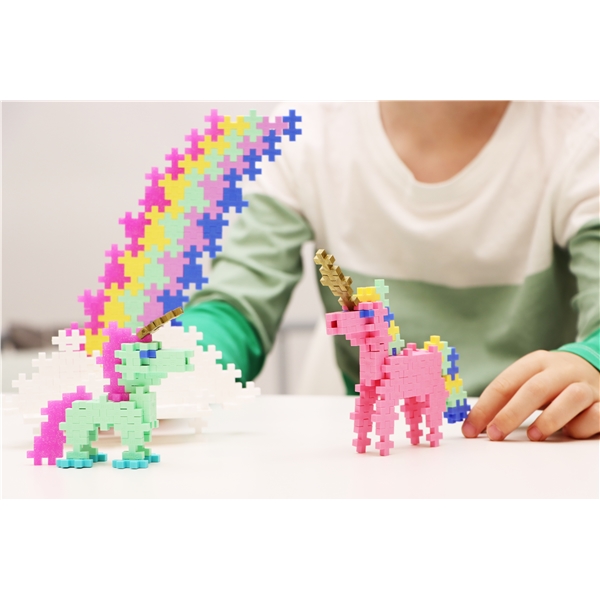 Plus-Plus Learn to Build Unicorns 275 Deler (Bilde 4 av 5)