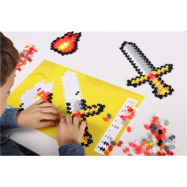 Plus-Plus Puzzle By Number Adventure 250 Deler (Bilde 3 av 5)