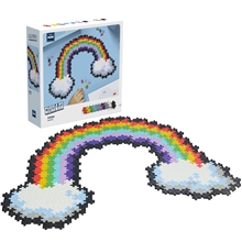 Plus-Plus Puzzle By Number Rainbow 500 Deler