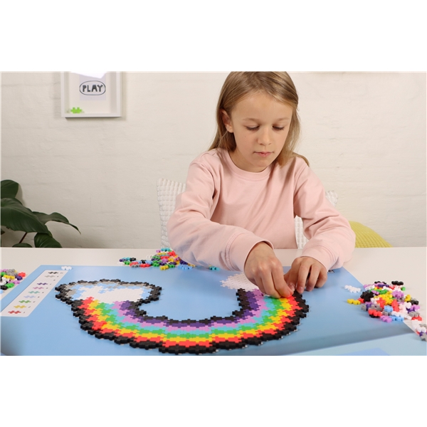 Plus-Plus Puzzle By Number Rainbow 500 Deler (Bilde 4 av 6)