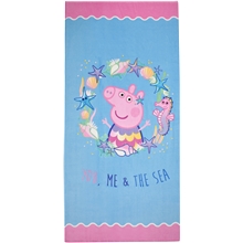 Peppa Pig Badehåndkle Pink Sea