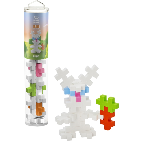 Pluss-Plus BIG Bunny Tube (Bilde 1 av 2)