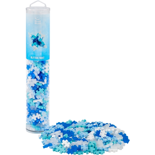 Plus-Plus Glitter Frost mix Tube (Bilde 1 av 3)