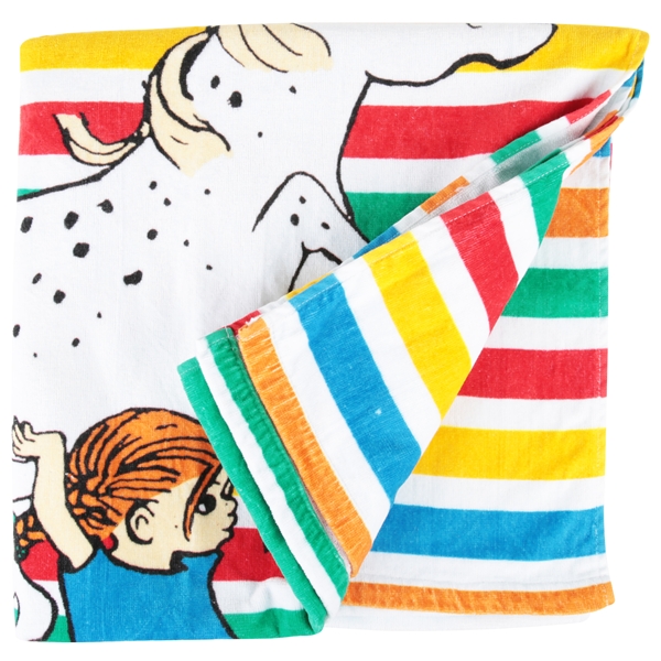 Pippi Stripete Badehåndkle (Bilde 2 av 3)