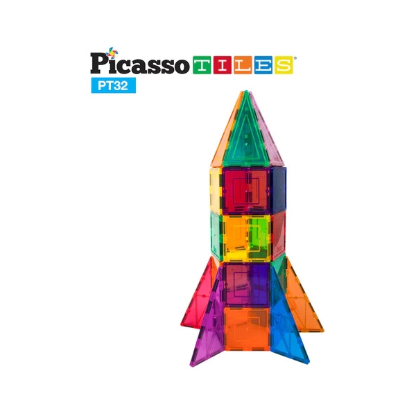 Picasso-fliser 32-delers rakettforsterker (Bilde 2 av 4)