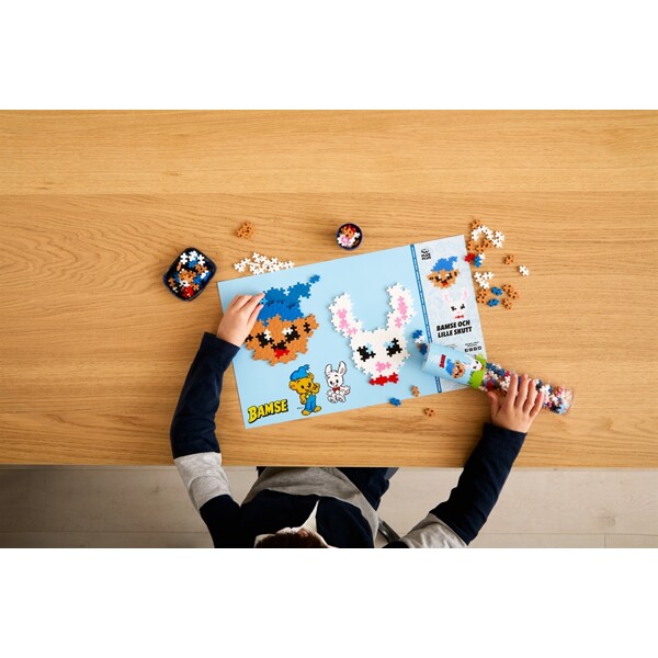 Plus-Plus Bamse & Lille Skutt Rør 240 Deler (Bilde 3 av 3)