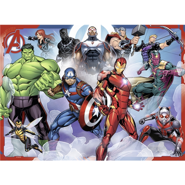 Puslespill XXL 100 deler The Avengers (Bilde 2 av 2)