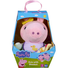 Peppa plysjteppe Evie