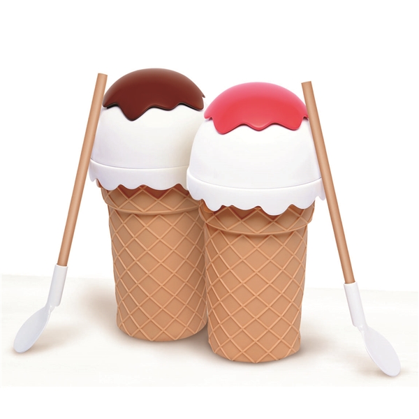 Chillfactor Ice Cream Maker Rød (Bilde 2 av 3)