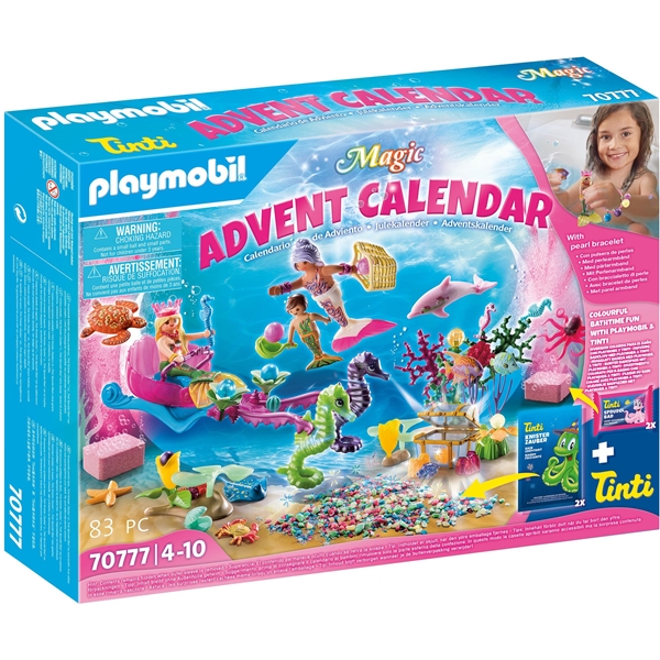 70777 Playmobil Adventskalender Bad Havfrue (Bilde 1 av 4)