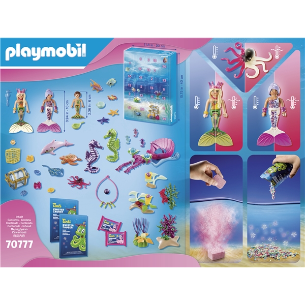 70777 Playmobil Adventskalender Bad Havfrue (Bilde 4 av 4)